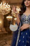 SILVER DEW MINI PURSE