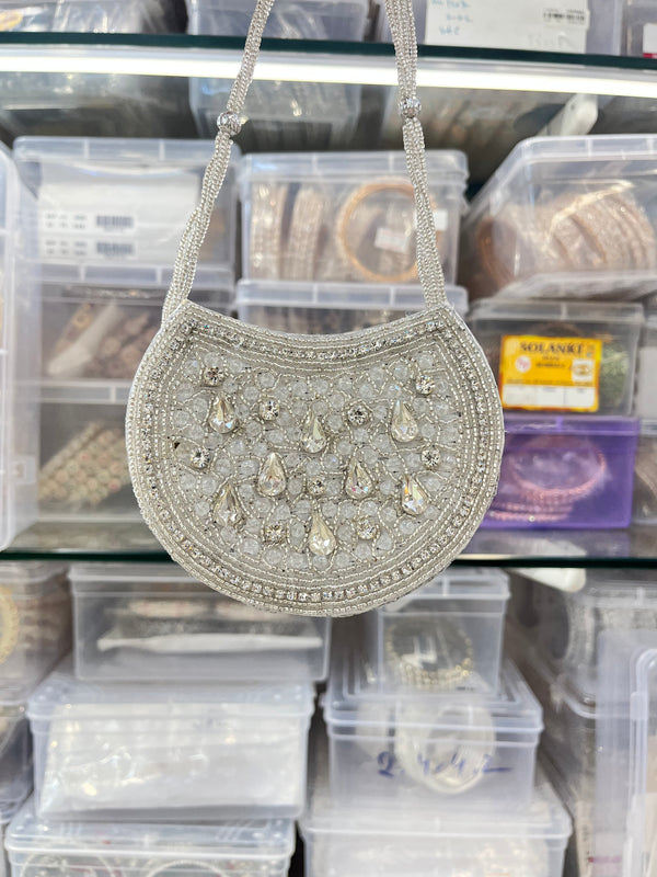 SILVER DEW MINI PURSE