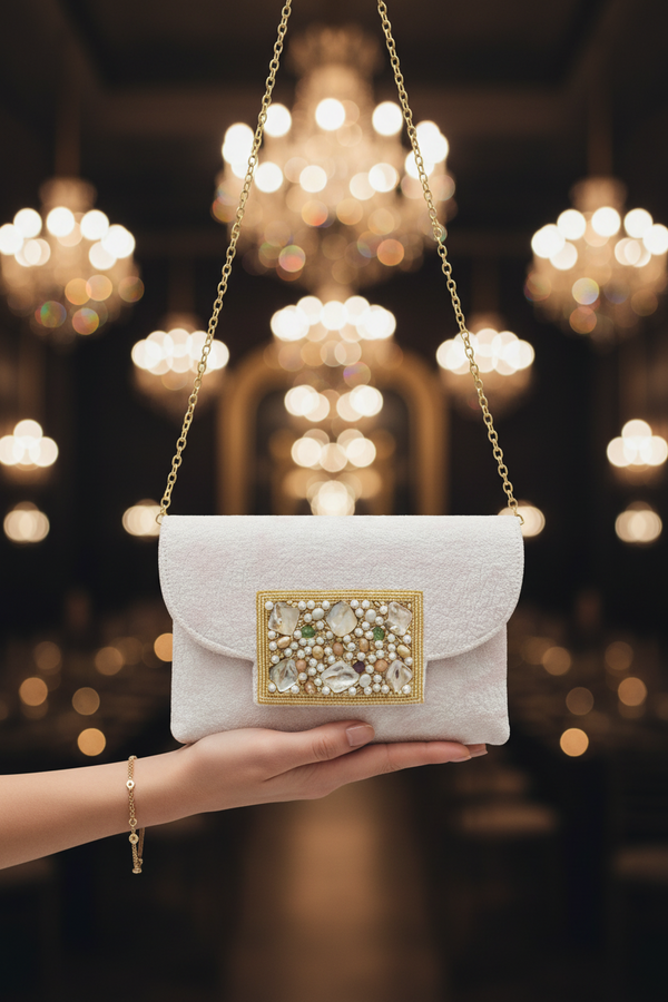PEARL BLOOM PURSE