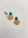 EMERALD DOUBLET STUDS