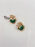 EMERALDJADAU DUBLET STUDS
