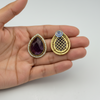 PURPLE ARVI STUDS