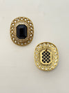 BLACE ZICRON STUDS