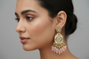 PINK Colourful Kundan Earrings