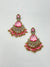 PINK PITCHSTONE DANGLES