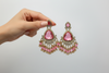 PINK PITCHSTONE DANGLES