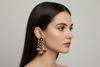 RED KASHMIRI EARRINGS