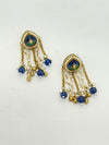 BLUE KASHMIRI EARRINGS