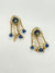 BLUE KASHMIRI EARRINGS