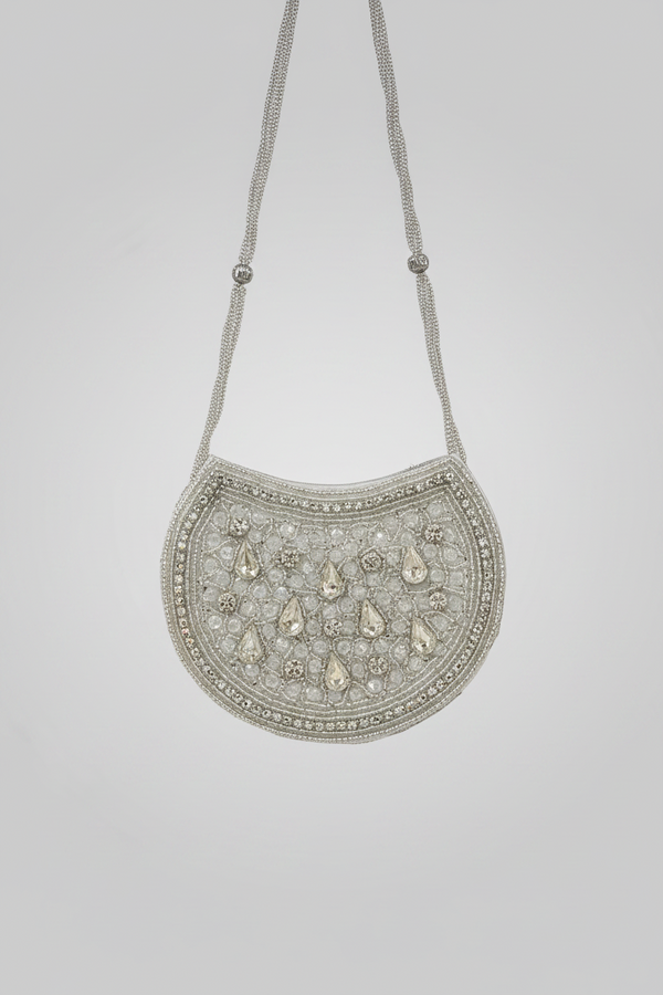 SILVER DEW MINI PURSE