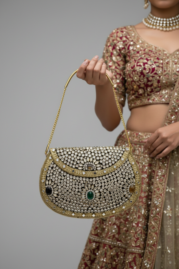 HERITAGE METAL PURSE