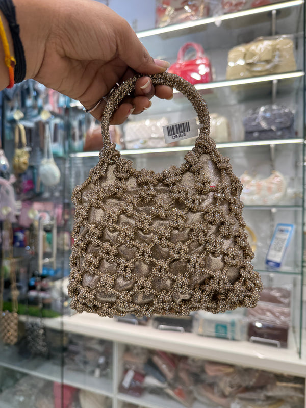 GOLDEN JIZELLE HAND PURSE