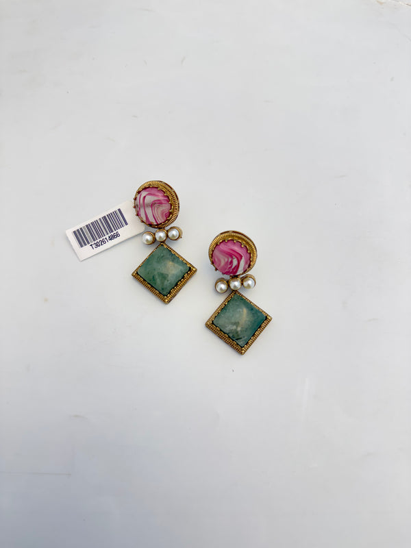MARBLE EARRINGS
