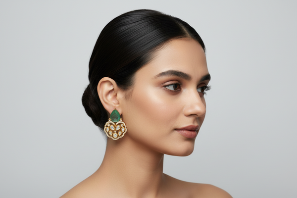 RUSISIAN MINT DOUBLET EARINGS