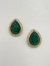 GREEN ARVI STUDS