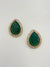 GREEN ARVI STUDS