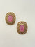PINK ZICRON STUDS