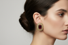 RED ZICRON STUDS