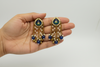 BLUE KASHMIRI EARRINGS