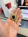 BLACE ZICRON STUDS